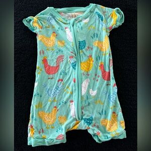 Little Sleepies cozy coop shorty